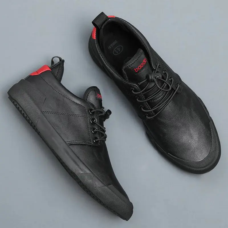 spring autumn new hot fashion men lace-up leather casual shoes trend shoes cool loafers flats A21-78