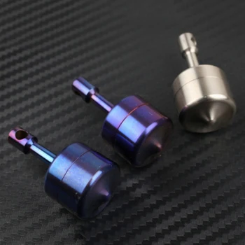 

EDC Waterproof Pure Titanium Pill Boxes medicine case capsules Holder Container gyroscope-Shaped Emergency Pill Tank 1