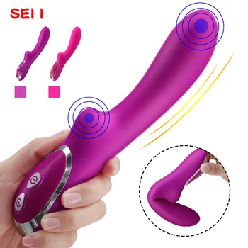

10 Vibrating Modes Dildo Vibrator for Women G-spot Stimulate Clitoris Vaginal Stimulators Massage Sex Toys for Women Masturbator