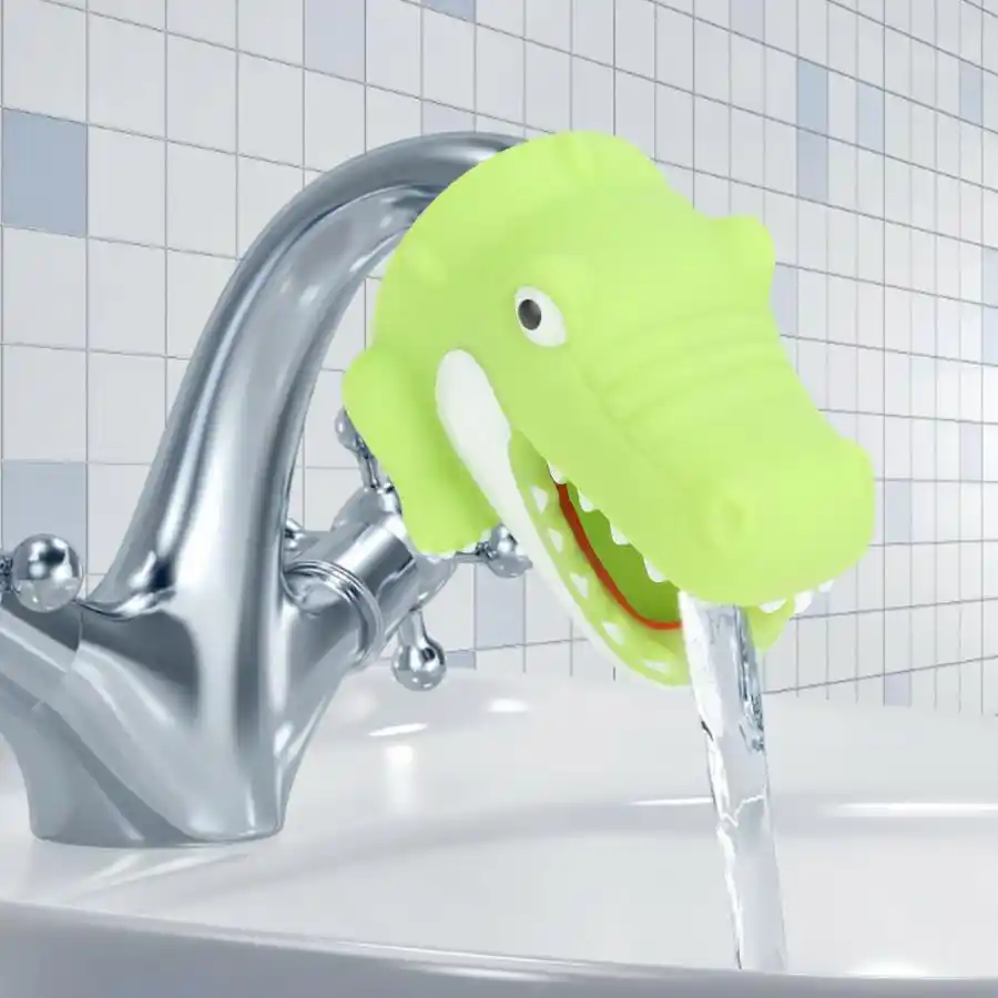 Cartoon Shark Shape Water Faucet Extender Sink Handle Extender For