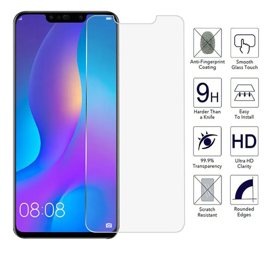 Закаленное стекло для huawei mate 20 X P30 Lite P20 Pro P Smart Защита экрана для huawei Nova 3 3i 3E 4 mate 20 Lite стекло