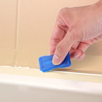

New 4Pcs/Set Sealant Spatula Caulking Tool Kit Caulk Finishing Joint Silicone Grout Remover Glass Scraper for Bathroom Kitchen R