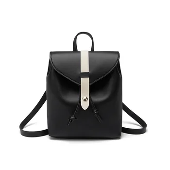 

5PCS / LOT Mini Women Backpack Drawstring Bag with Cover Travel Bagpack Shoulder Bag