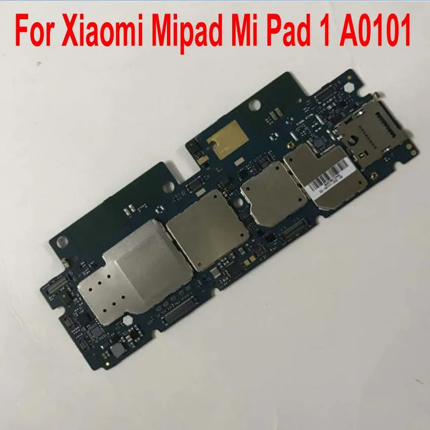 Оригинальная б/у тестовая разблокированная системная плата для Xiao mi pad mi Pad mi 1 A0101 материнская плата за карты гибкий кабель набор аксессуаров
