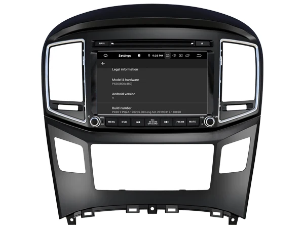RUISO 4g+ 64g 8-Core автомобильный DVD плеер Android 9,0 для HYUNDAI H1 автомобильный мультимедийный DVD Авто Радио Стерео 1080P GPS wi-fi DVR dab obd ips