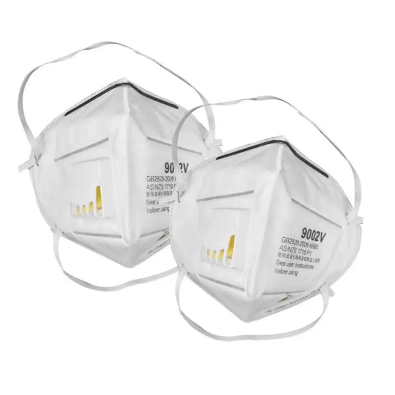 

Unisex Vertical Folding Nonwoven Valved Activated Carbon Anti Fog Dust Reusable Masks PM2.5 Respirator Mouth Mask Valve