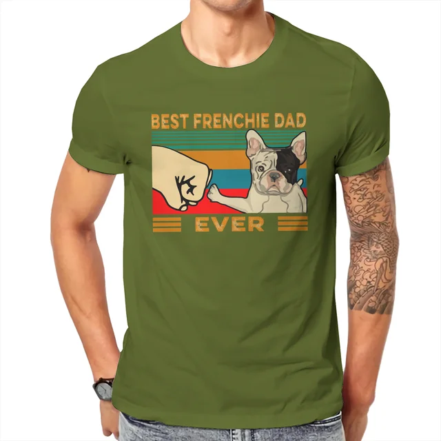 Men TShirt French Bulldog Pet Dog Lover 