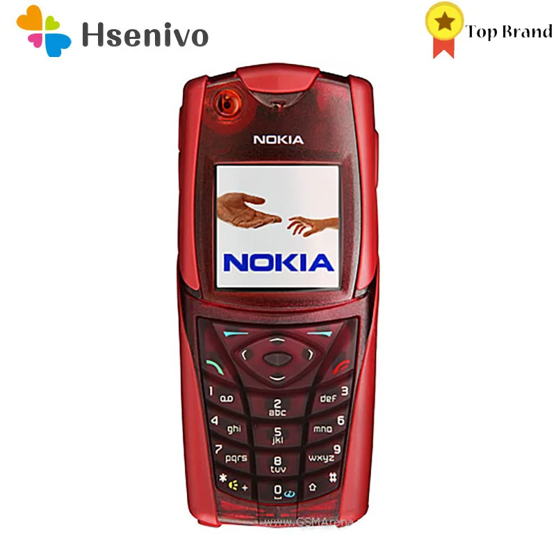 Nokia 5140 reformado-Original desbloqueado Nokia 5140i teléfono 1,5 GSM 2G GSM teléfono de la barra con un año de garantía envío gratuito
