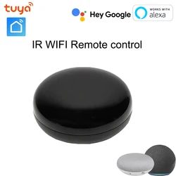 Tuya – Hub wi fi à infrarouge, application intelligente, contrôle à distance, TV, climatiseur, ventilateur, commande vocale Alexa et Google, température et Volume 