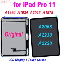 Ensemble écran tactile LCD pour iPad Pro 11, A1980, a194, A2013, A1979, A2068, A2230, A2228, Original=