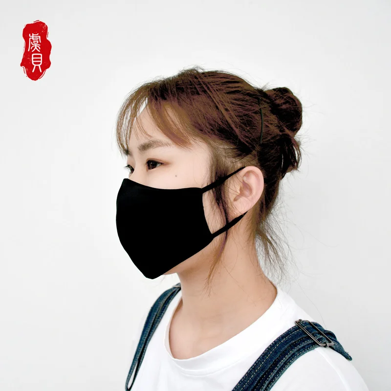 Face mask high class natural silk for women or child real silk anti-sunburn washable light soft comfortable mascarillas