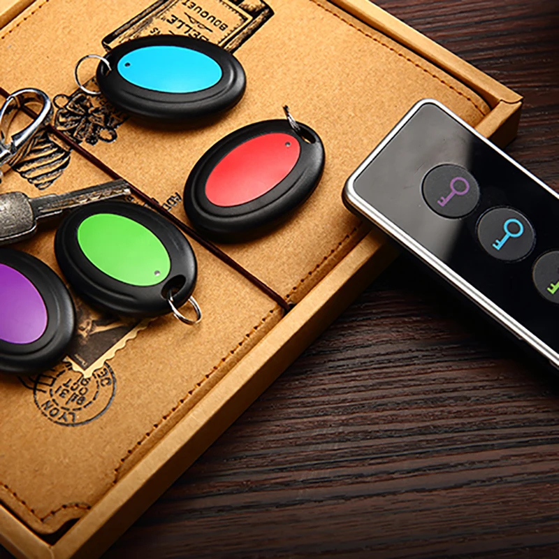 Smart 4 Key Finder дистанционное управление Led беспроводной локатор фитнес-трекер анти-потеря для телефона багажная сумка ПЭТ с факелом