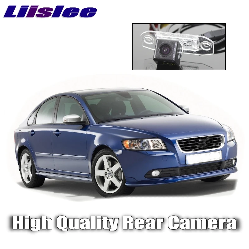 LiisLee Автомобильная HD камера заднего вида для Volvo S40 S40L V40 V50 1995~ 2012 ночное видение высокое качество специальная камера заднего вида