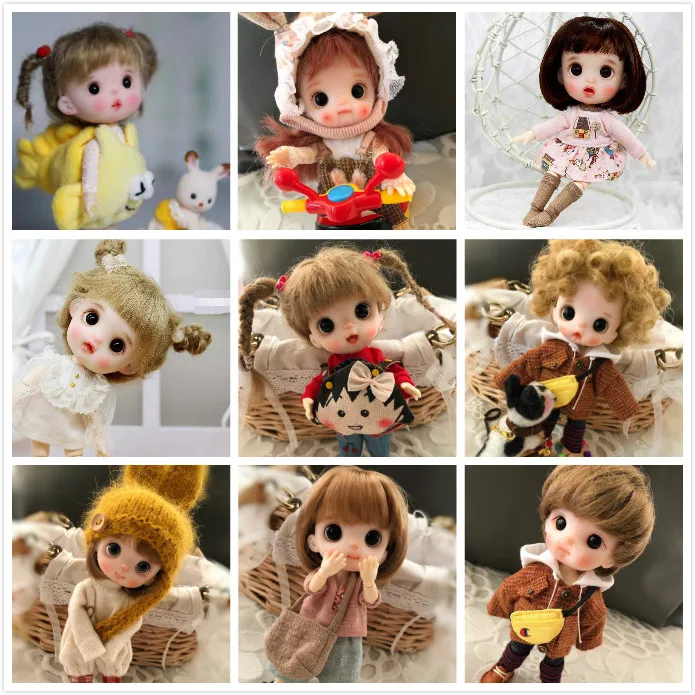 OB11 кукла голова Кастомизация 1/8 BJD куклы OB Полимерная глина