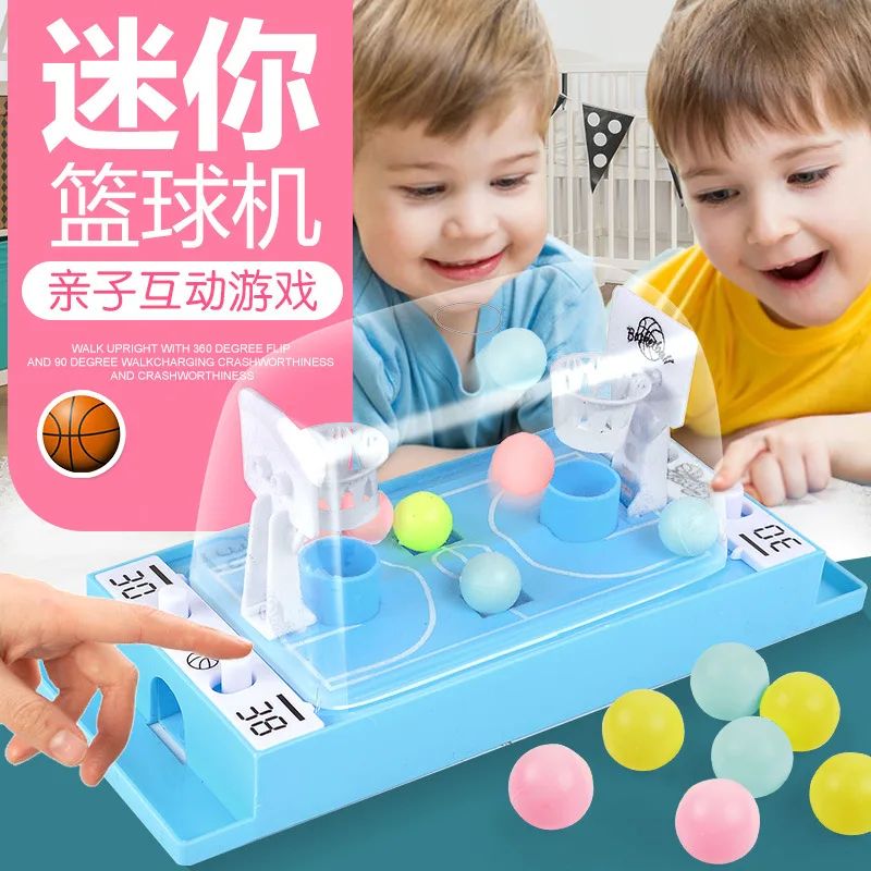 Детские настольные игры, эжекционные баскетбольные соревнования, двойной палец съемки, родитель-ребенок интерактивные головоломки игрушки