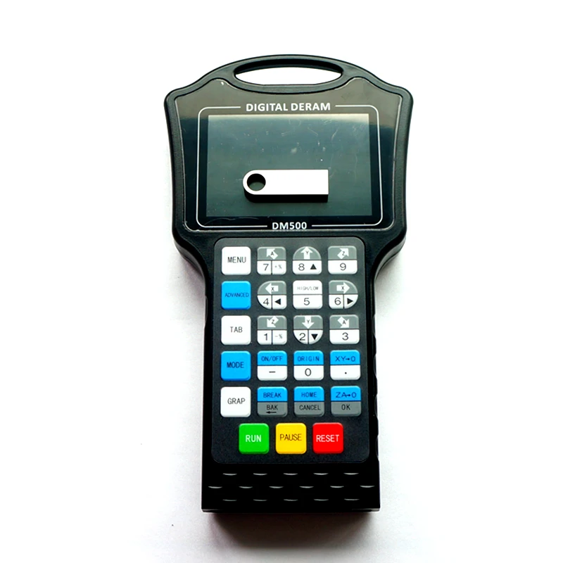DM500 3 4 Axis Handheld DSP Manual CNC Controller 500KHz G code CAD/CAM Support USB Flash Disk for DIY milling machine