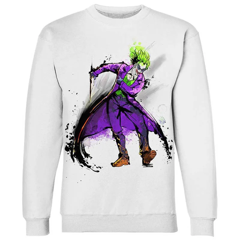 sweatshirt PLstar Cosmos joker Super Evil Personality 3d hoodies/Sweatshirt Winter long sleeve Pullover Fashion Harajuku streetwear - Цвет: sweatshirt