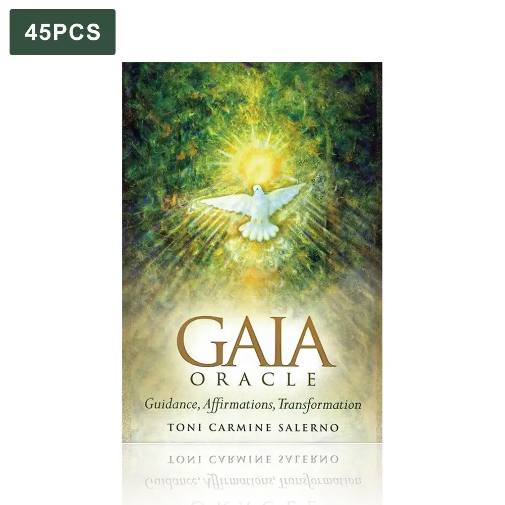 Высококачественная версия на английском языке карточки Gaia карты Таро настольные