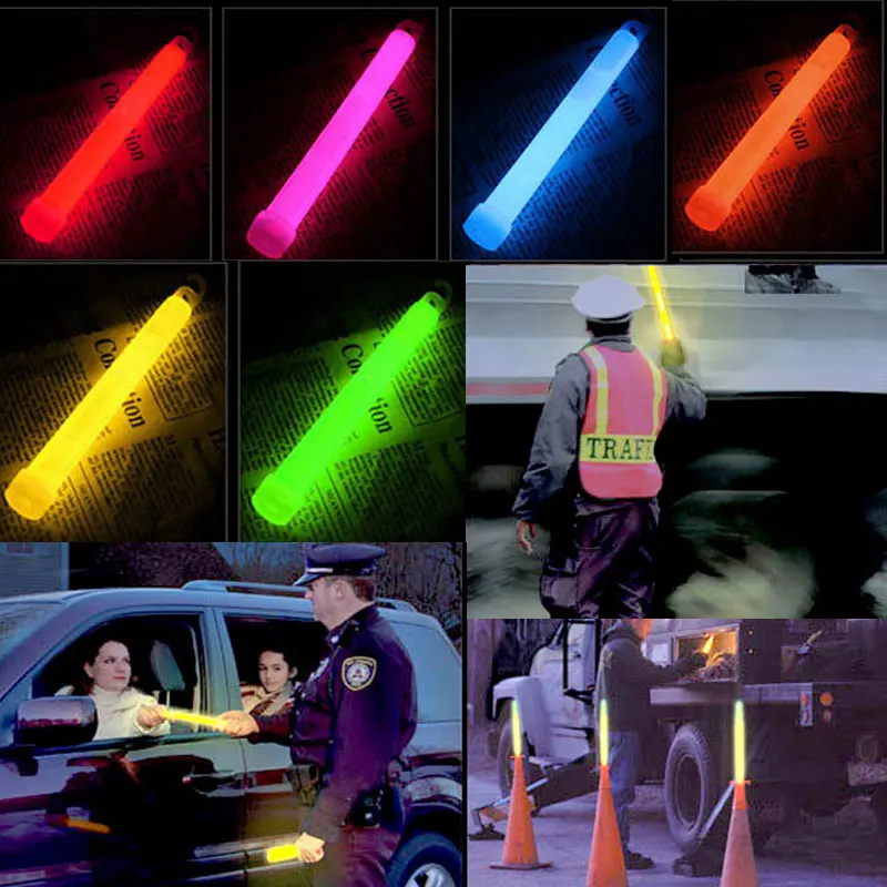 Barras luminosas con gancho, luz fluorescente de 6 pulgadas para  senderismo, Camping, exteriores, emergencia, concierto, fiesta, 1-50 Uds. -  AliExpress