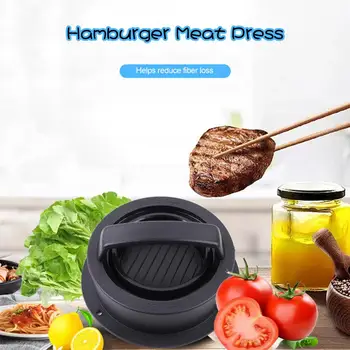 

1 set ABS Material Kitchen Hamburger Meat Press Patties Pressure Combination Meat Press Hamburger Making Tools