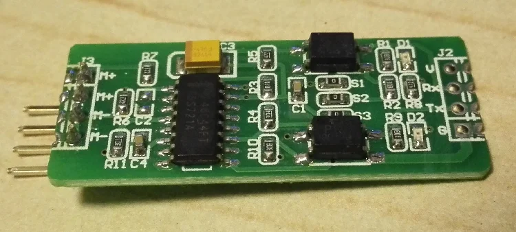 

MBus от машины к TTL/RS485 модулю TSS721A