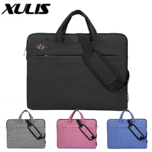 Подходит для 13, 14, 15, 16 дюймов, универсальная сумка для ноутбука Macbook Air, чехол для ноутбука, деловая дорожная сумка для компьютера/Портативная/на шнурке