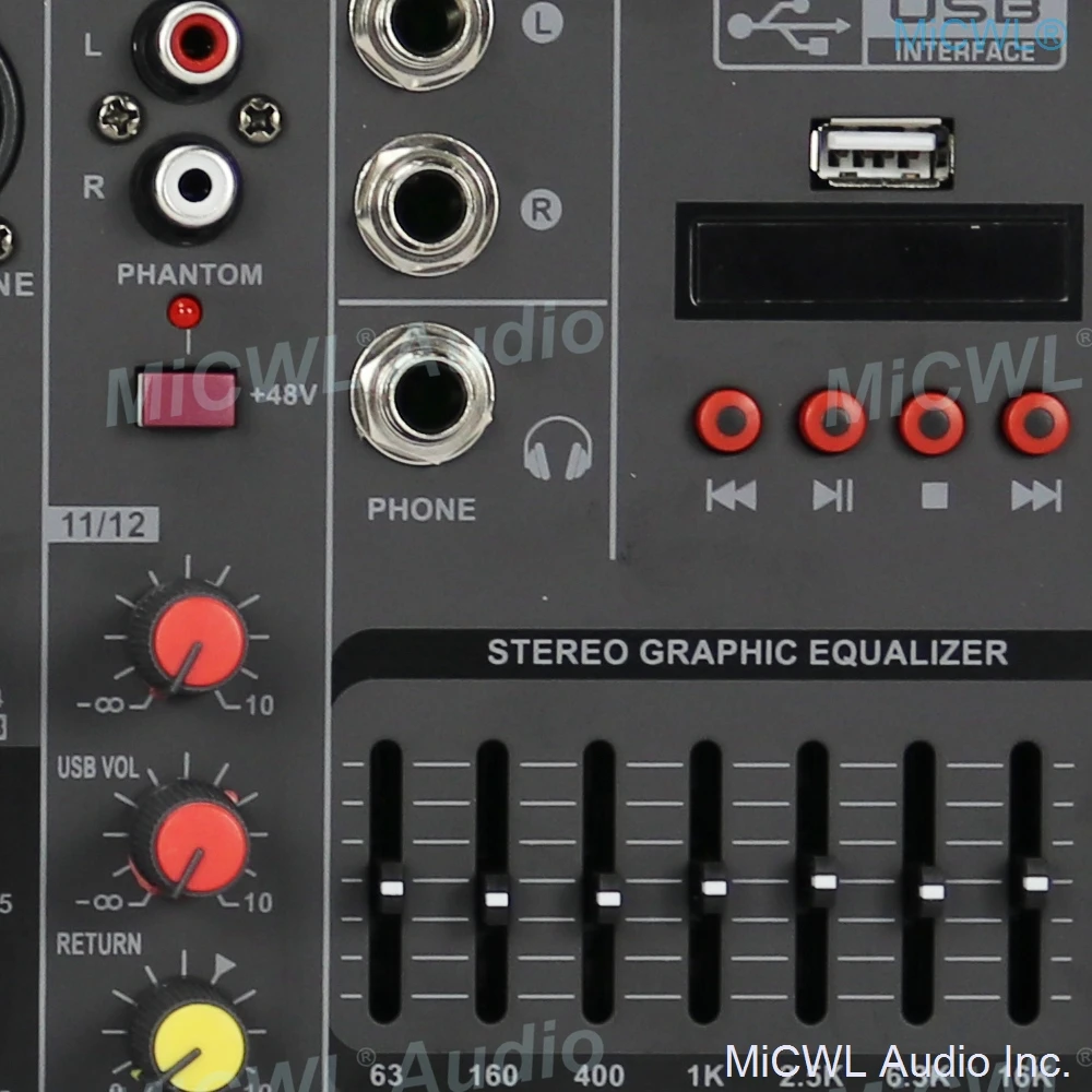 Pro 12 Channel MG12 Bluetooth Mixer Sound Mixing