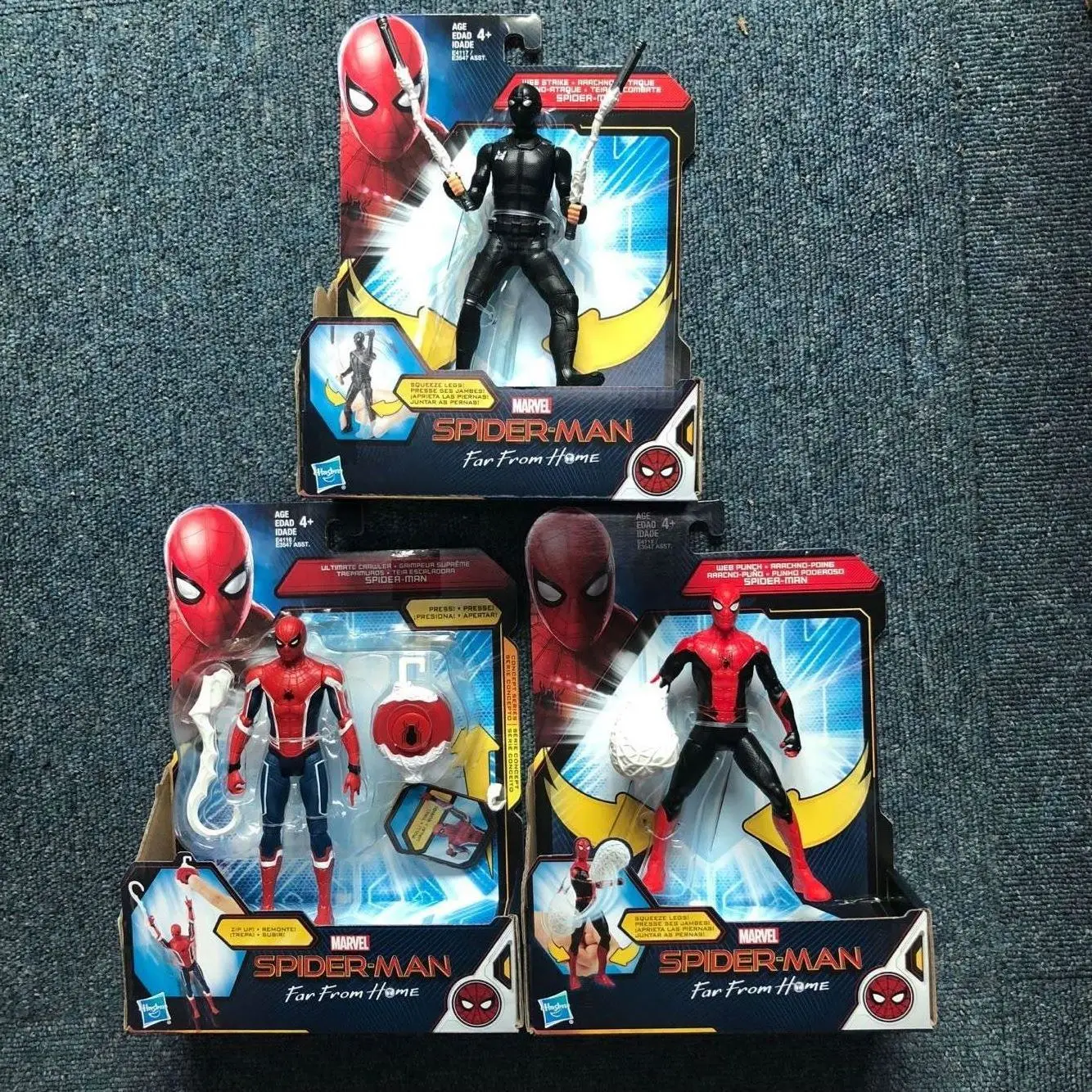 

Hasbro Marvel Spider-Man Movie 6 Inches Characteristics Figure Series Doll Model Toy E3547