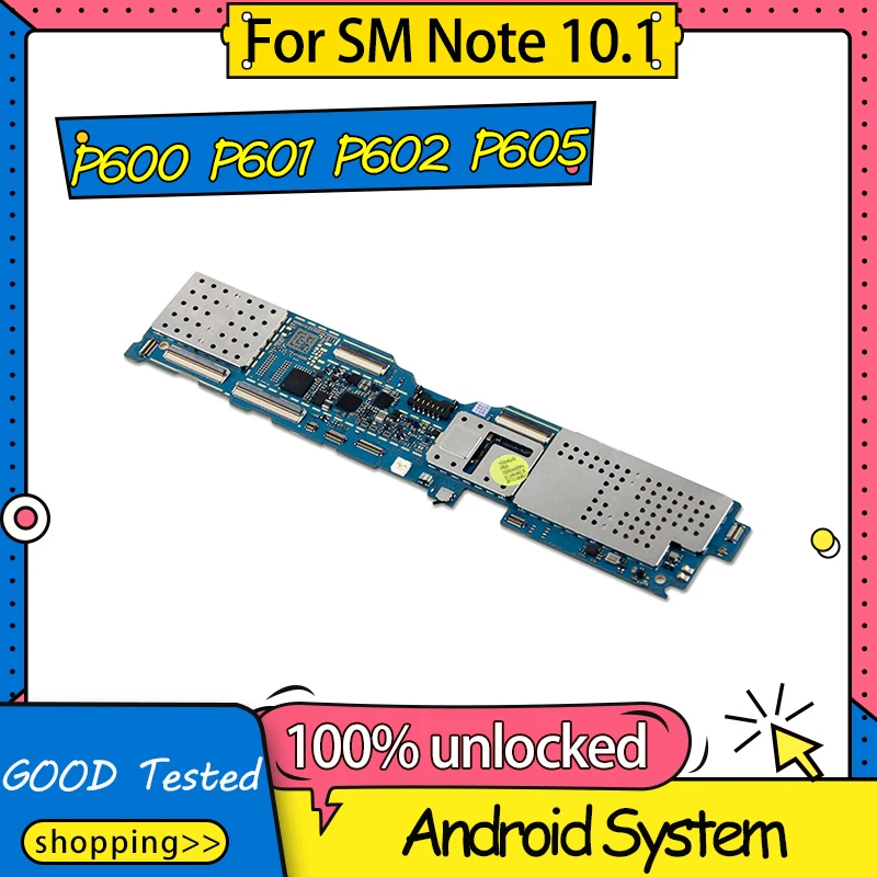 Разборка разблокирована для Samsung Galaxy Note 10 1 2014 Edition P600 P601 P602 P605 материнская плата с