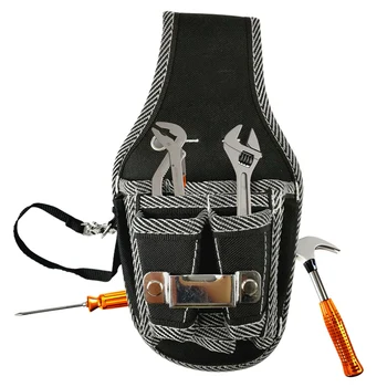 

9 in 1 Screwdriver Utility Kit Holder Top Quality 600D Nylon Fabric Tool Bag Electrician Waist Pocket Tool Belt Pouch Bag