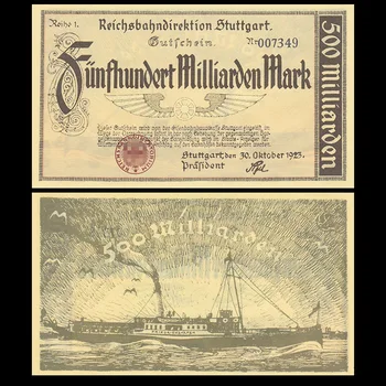 

Germany 500 Billion, 1923, P-s1378, UNC, Original, Collectibles