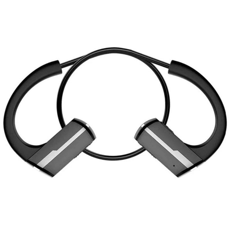 Беспроводные Bluetooth наушники спортивные гарнитура автоматически складные
