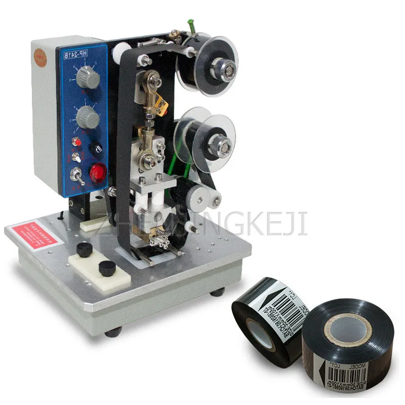 

Electric Ribbon Coding Machine Equipment Automatic Thermal Transfer Food Industry Production Date Packaging Tools 220V / 200W