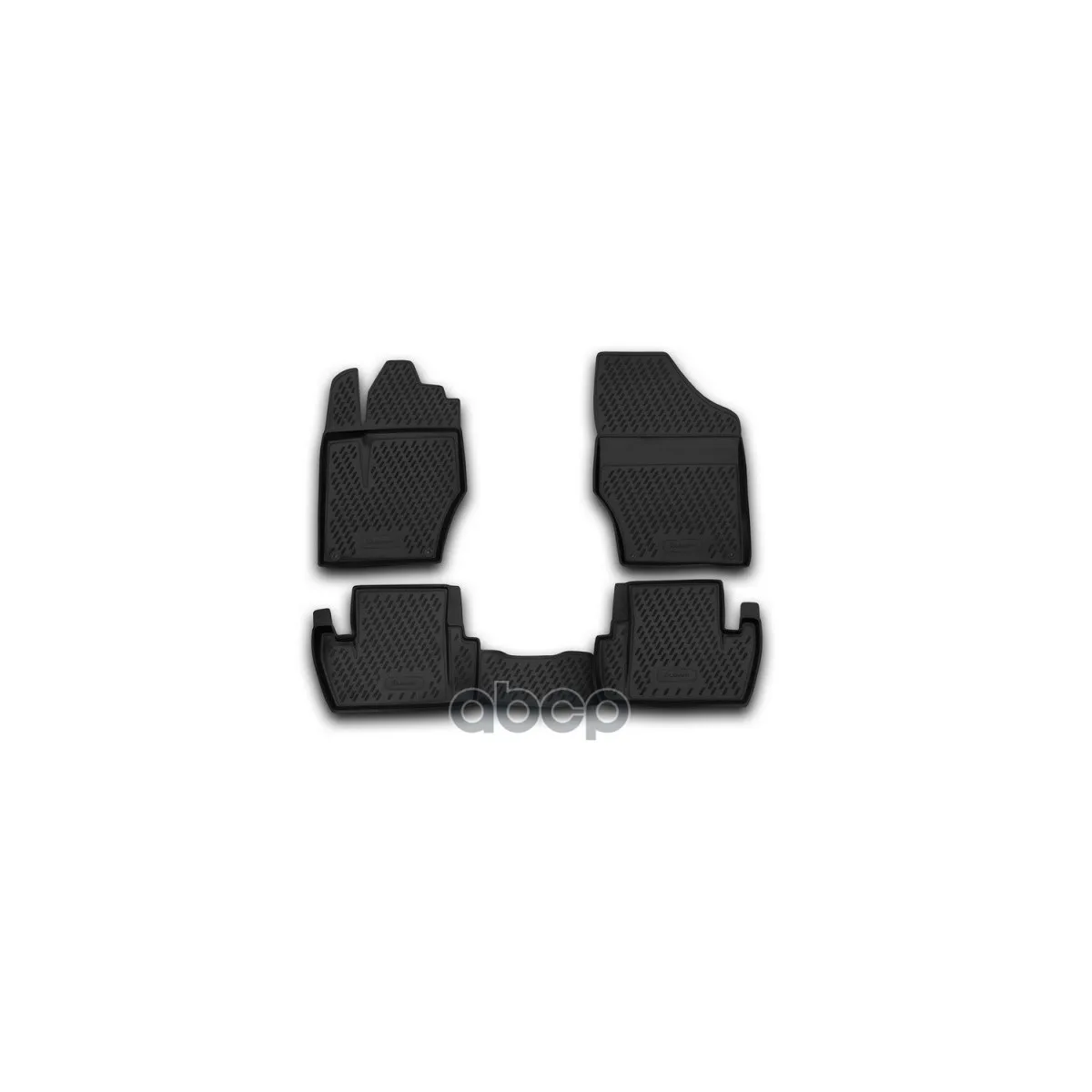 Floor Mats Peugeot 308 2007-, 4 PCs.(PU) ELEMENT. CARPGT00001