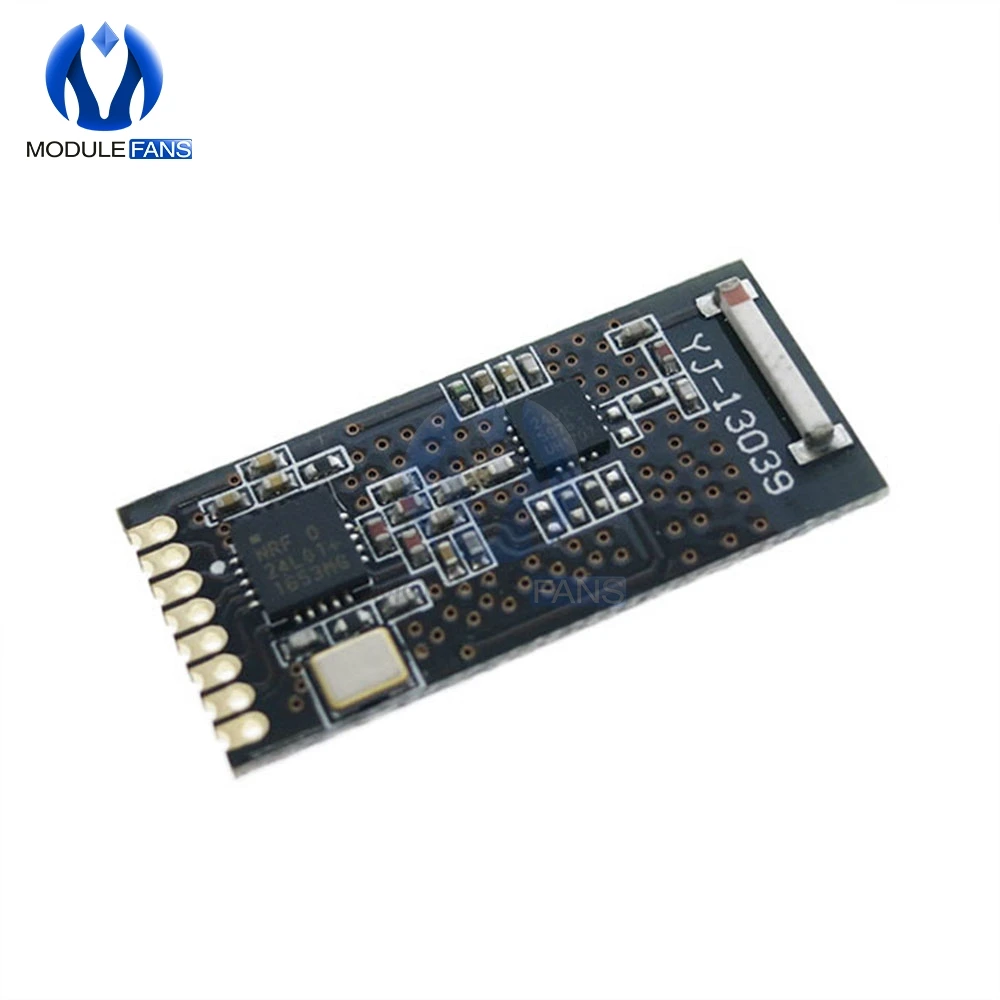 Модуль беспроводной передачи NRF24L01 2 4 ГГц 1100 м + PA LNA SMD плата метров | Электронные