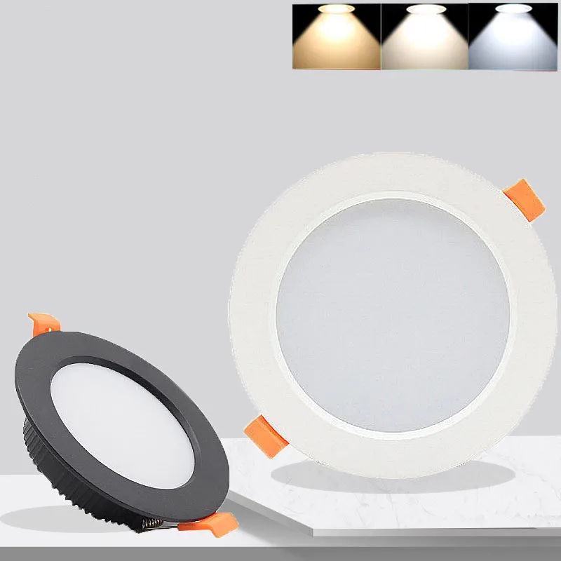 1 dimmable hotel room LED downlight, household ultra-thin fog ceiling light, 3W5W7W9W12W15W18W