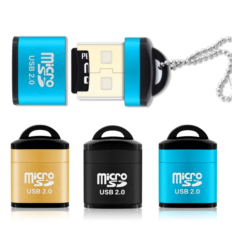 USB кардридер Micro Sd Tf карта мини адаптер для компьютера ноутбука ПК 480 Мбит/с