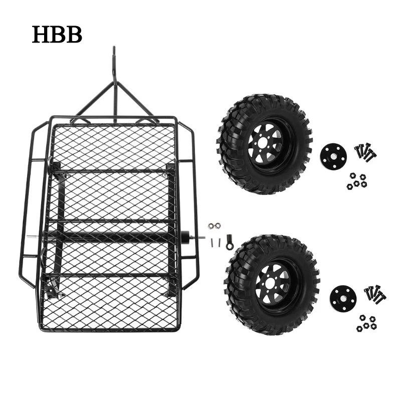

Metal RC Trailer Hopper Frame Simulation for 1/10 Rock Crawler Truck Trail TRX-4 TRX4 Axial SCX10 RC4WD D90 CC01 Car Spare Parts