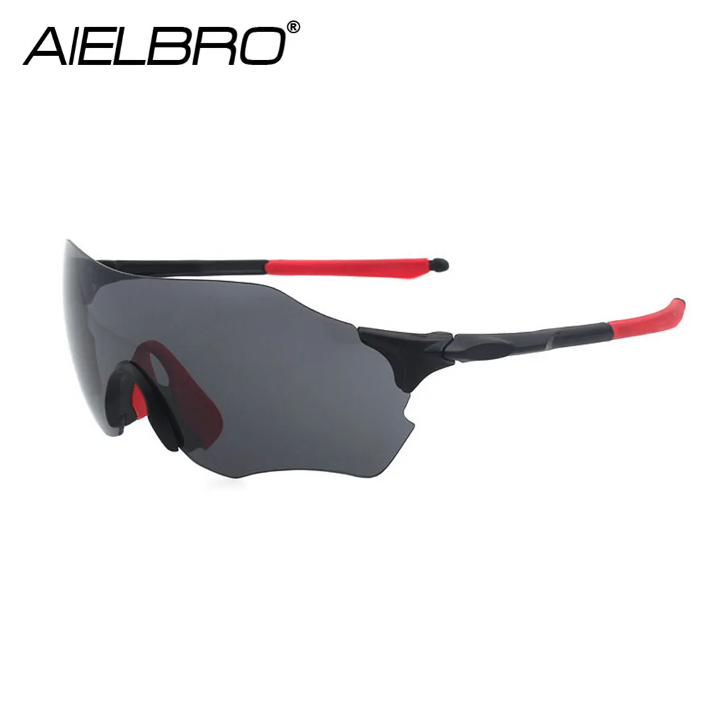 

AIELBRO Cycling Sun Glasses Outdoor Sports Mountain Bike Bicycle Men Women Motorcycle Windproof Fishing Sunglasses Eyewear