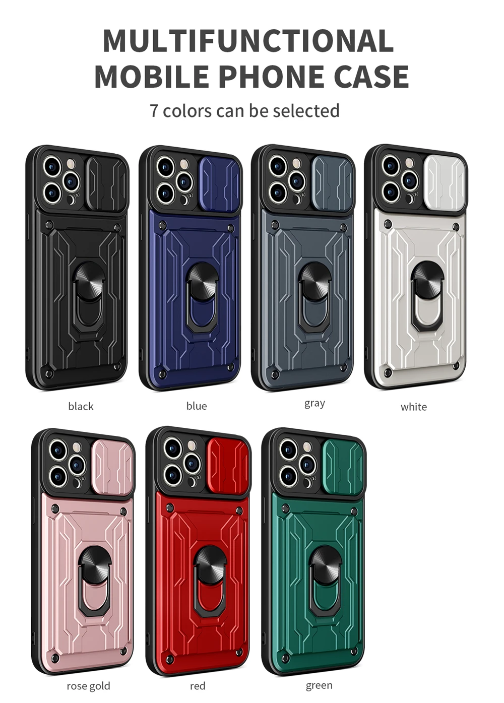 KEYSION Shockproof Case for iPhone 13 12 11 Pro Max With Card Slot Ring Stand Camera Protection Phone Cover for iPhone XR XS Max magsafe amazon