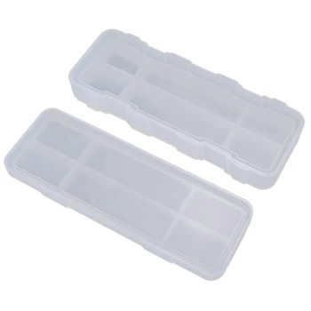 

1 Set Resin Molds Silicone Casting Molds Pencil Holder Silicone Mold Resin Silicone Molds For Epoxy Resin and DIY Pen Case For S