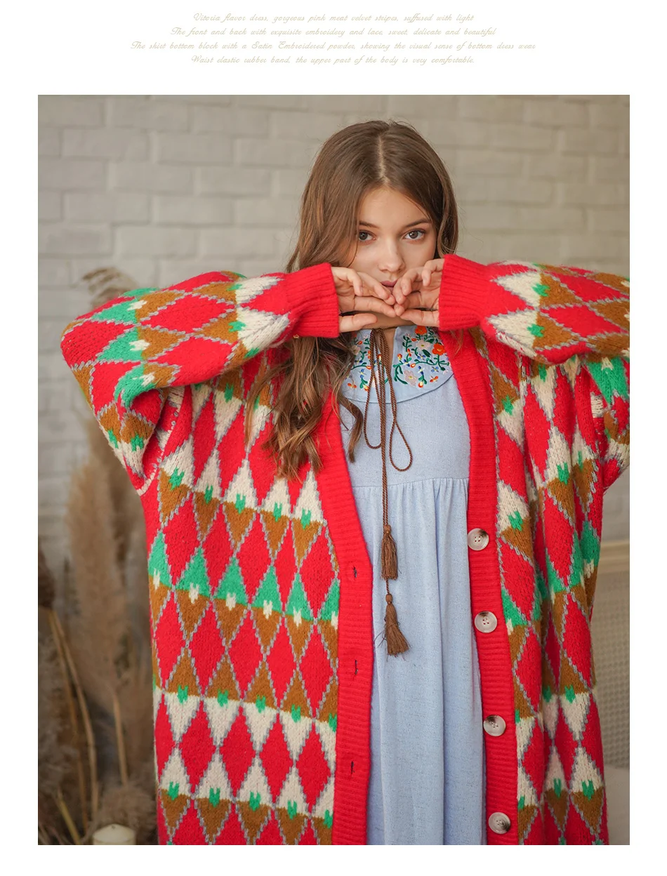 Sueter mujer invierno женский осенне-зимний толстый теплый негабаритный длинный кардиган шерстяной вязаный Рождественский свитер свободный ropa