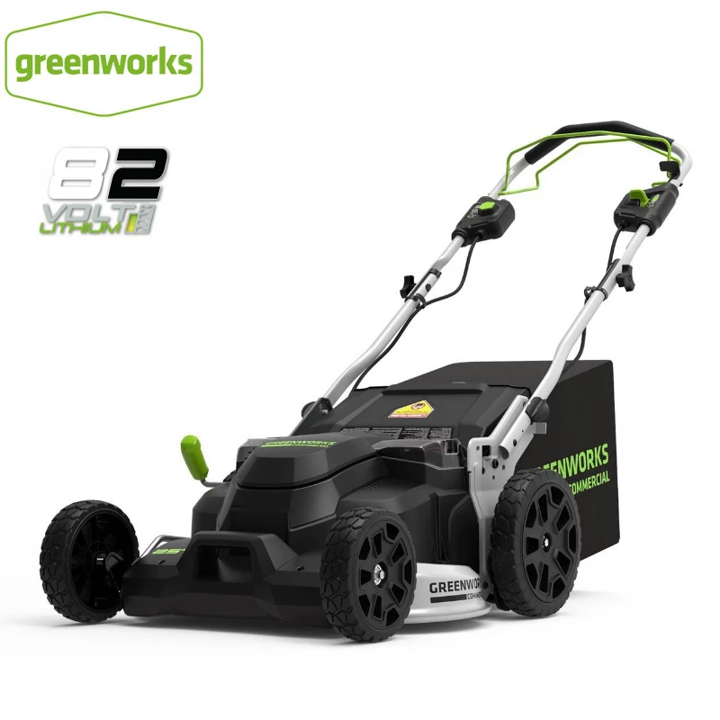 First Look: Greenworks Commercial Lithium Z industrial electric lawnmowers  impress - Electrek