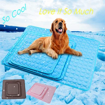 

Summer Cooling Mat Dog Dog Mats Blanket Ice Pet Dog Bed Cats Sofa Portable Tour Camping Sleeping Pet Accessories