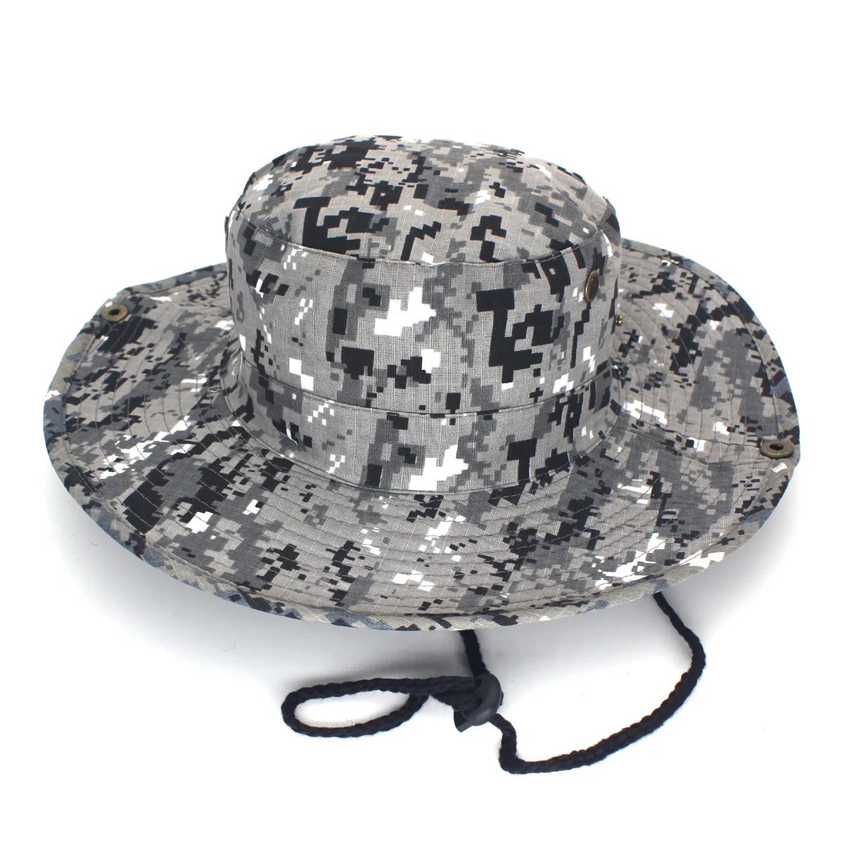 Шляпа для джунглей Bob Camo Bucket Военная Унисекс Мужская Уличная Рыбацкая хлопковая Рыболовная Шапка Chapeau Hunt Солнцезащитная шляпа для пешего туризма