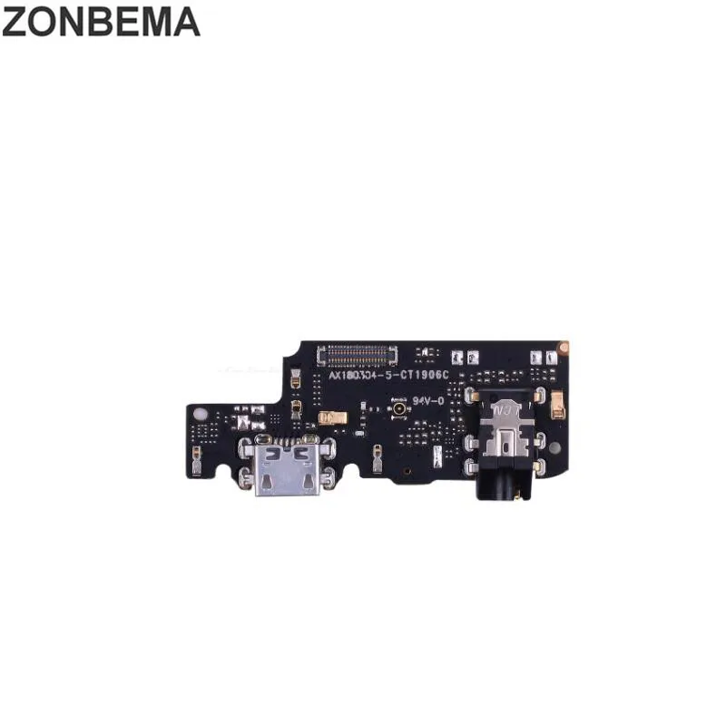 ZONBEMA 10 шт. usb зарядное устройство док-станция порт плата с mi c шлейфом для Xiaomi Redmi mi Note 5 Pro 2 A2