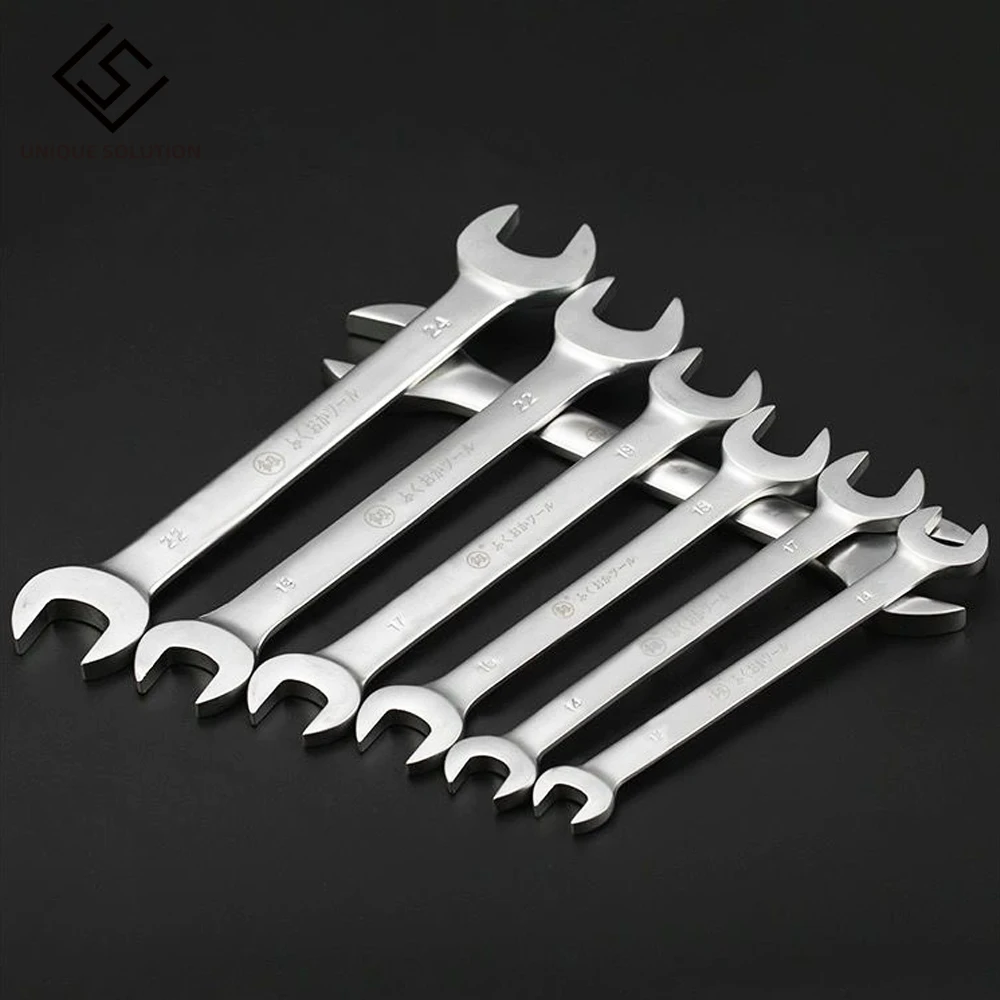 

Thin Open End Wrench Ultra-thin Flat Wrench Tool Multi-Function Super-thin for Plumbing Tubing Gas Nozzle Fork Spanner