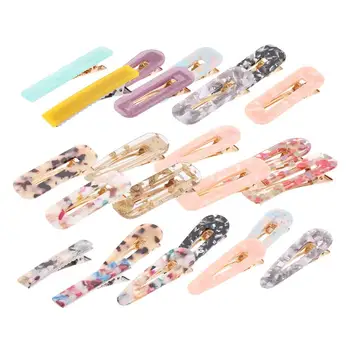 

24PCS 2 Set Hairpins Colorful Practical Equisite Elegant Hair Clip for Girls