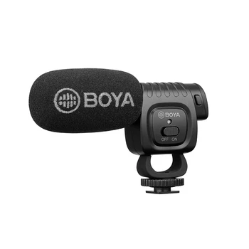 

BOYA BY-BM3011 MIC Compact Cardioid Direction Condenser Microphone for Smartphone/DSLR/Cameras/Camcorders/Audio Recorders