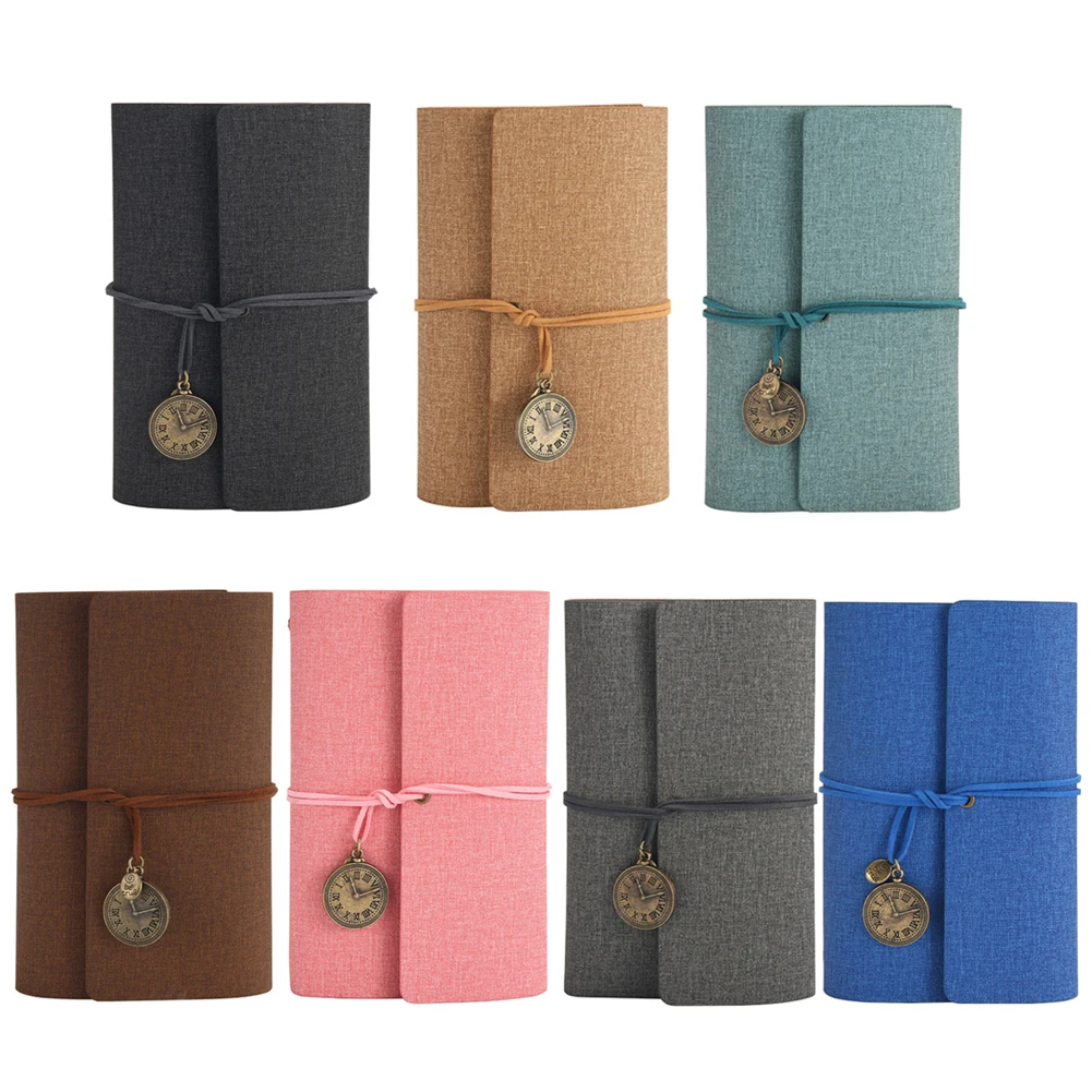 Notebook A6 Loose-leaf Retro Bandage Pocket Watch Creative Hand Account Book Students Diary Notebooks Notebook A6 Loose-leaf Retro Bandage Pocket Watch Creative Hand Account Book Students Diary Notebooks